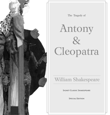 Book cover for Antony & Cleopatra by Shakespeare